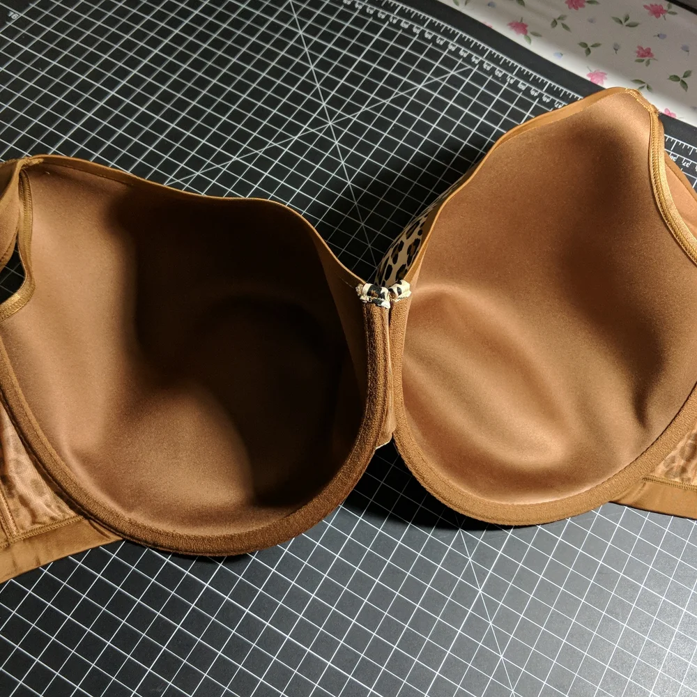 Cacique | NEW lightly lined underwire full coverage bra 44G plus size flaw - Picture 12 of 14